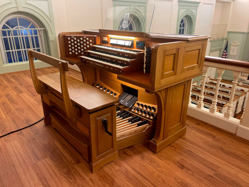 Opus 70 console, St. Paul's Parish, Akron Ohio